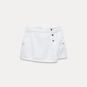 Zara White Mini Skirt